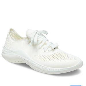 CROCS Women's Literide 360 Pacer White Sneakers Comfort Athletic Tennis Shoes 10